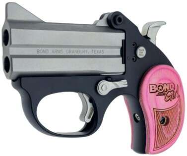 Handguns Bond Arms Stinger Girl 380ACP STINGER GIRL 380ACP SS 3" FS • TRIGGER GUARD | PINK GRIPS